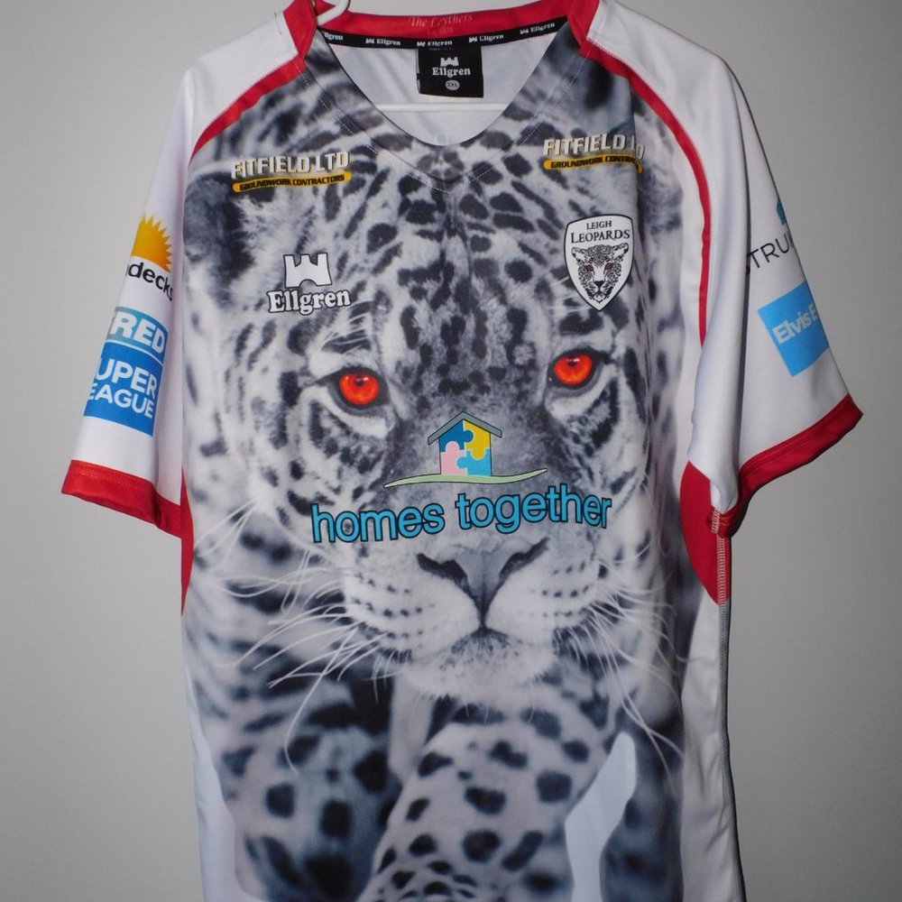 LEIGH LEOPARDS rugby jersey shirt - unworn XXL 2023 Manchester England UK sports
